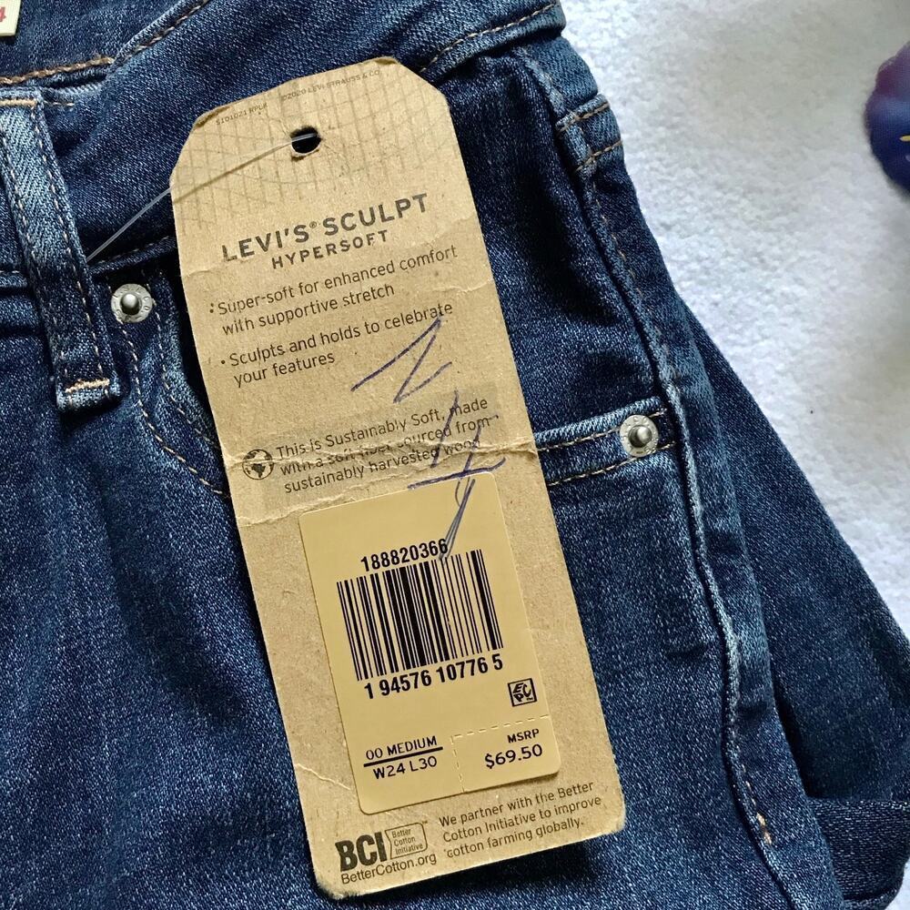 Levi's NWT 721 High Rise Skinny Jeans Women Various - Picture 9 of 11